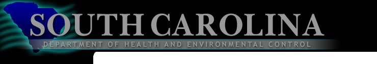 SC DHEC banner