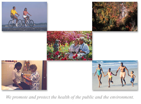 picture of healthy people living in healthy communities